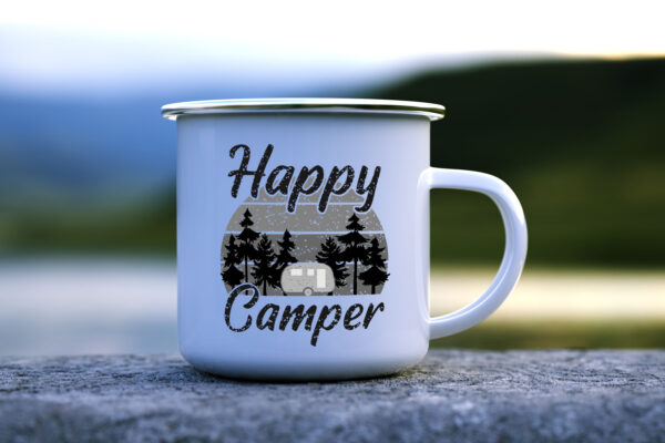 Канче Happy Camper Сиво