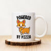 Чаша Powered By Pizza Corgi
