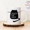 Чаша с надпис Crazy Cat Lady