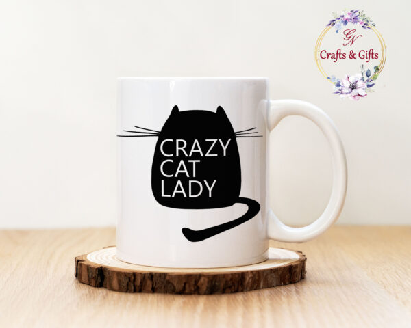 Чаша с надпис Crazy Cat Lady