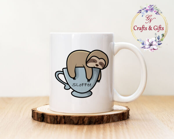 Чаша с надпис Sloffee