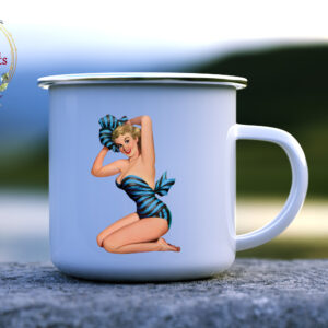 Канче Retro Girl Blue Stripes