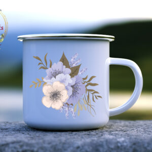 Канче Blue Pastel Flowers