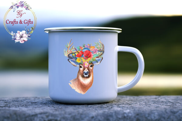 Канче Stag with flowers