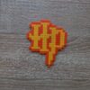 Магнит 9х10 см. Хари Потър Pixel Art Ръчна Изработка