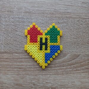 Магнит Хари Потър Хогуортс Pixel Art Ръчна Изработка