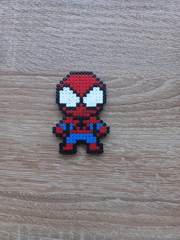 Магнит Спайдърмен Pixel Art Ръчна Изработка