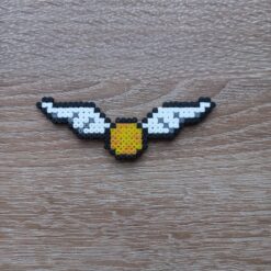 Alternative view of Магнит Хари Потър Златен Снич Pixel Art Ръчна Изработка