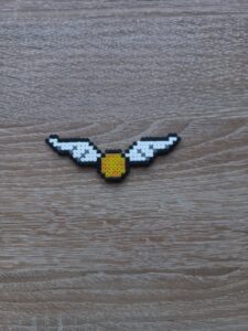 Магнит Хари Потър Златен Снич Pixel Art Ръчна Изработка