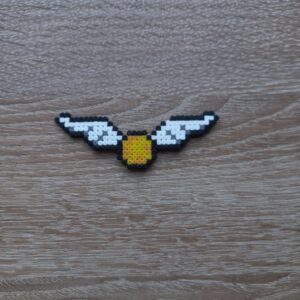 Магнит Хари Потър Златен Снич Pixel Art Ръчна Изработка