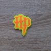 Магнит Хари Потър неон Pixel Art Ръчна Изработка
