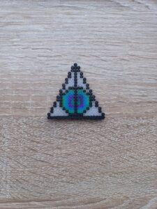 Магнит Хари Потър Даровете на Смъртта Pixel Art Ръчна Изработка