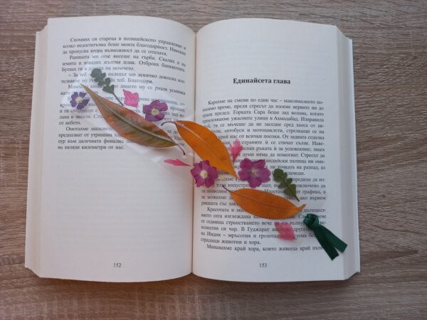 Книгоразделител Peach Vervena Naturebound