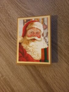 Коледна картичка Santa