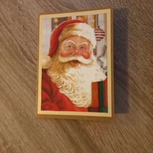 Коледна картичка Santa