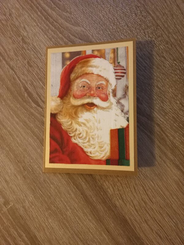 Коледна картичка Santa
