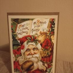 Alternative view of Коледна картичка Vintage Christmas
