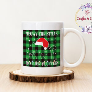 Коледна чаша Meowy Christmas Mother Fluffer