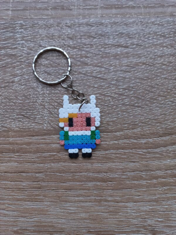 Ключодържател Време за Приключения Фиона Pixel Art Ръчна Изработка