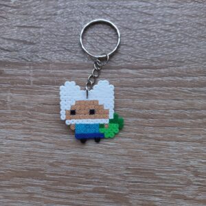 Ключодържател Време за Приключения Фин Pixel Art Ръчна Изработка