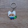 Ключодържател Време за Приключения Фин Pixel Art Ръчна Изработка
