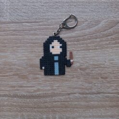 Ключодържател Хари Потър Професор Снейп Pixel Art Ръчна Изработка