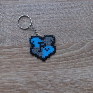 Ключодържател Хари Потър Рейвънклоу Pixel Art Ръчна Изработка