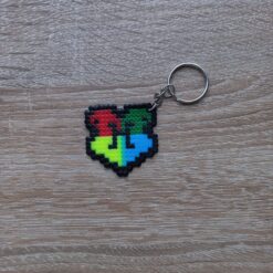 Ключодържател Хари Потър Хогуортс Pixel Art Ръчна Изработка