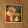 Коледна картичка The Christmas List ръчна изработка