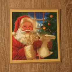 Alternative view of Коледна картичка The Christmas List ръчна изработка
