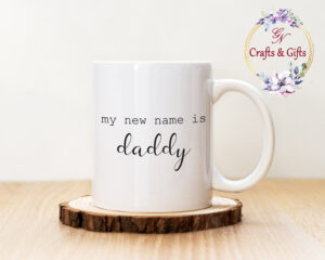 Чаша My new name is daddy