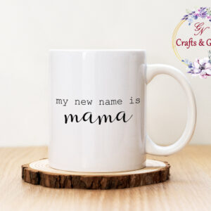 Чаша My new name is mama