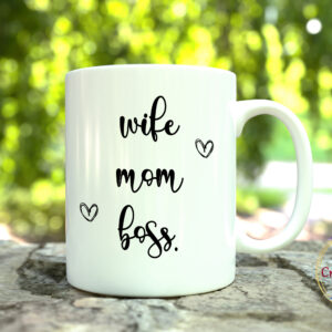 Чаша wife mom boss