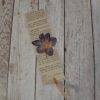 Книгоразделител Лилави мисли Naturebound