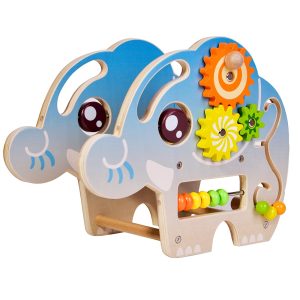 Дървен костер със занимателни игри - слонче