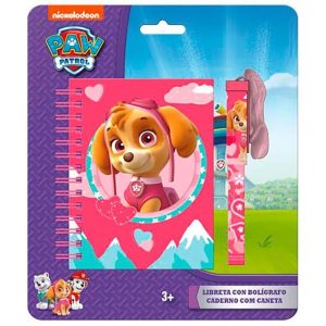 Детски бележник с химикал - Paw Patrol, Skye