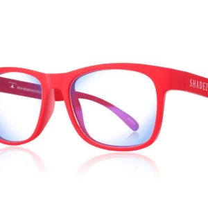 Детски очила за работа с компютър Shadez Blue Light 7+ години червени