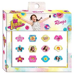 Детски пръстени Soy Luna - 12 бр.