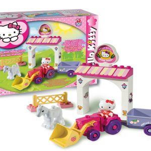 Конструктор за деца - мини ферма, Hello Kitty, Unico