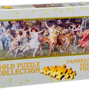 Панорамен пъзел Gold Puzzle от 1000 части - Ден в гората