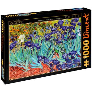 Пъзел D-Toys от 1000 части – Ириси, Винсент ван Гог
