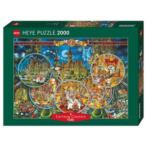 Пъзел Heye от 2000 части - Криминална сцена, Майкъл Рюба