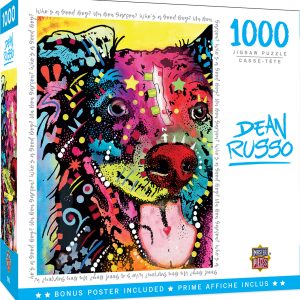 Пъзел Master Pieces от 1000 части - Плезещо се куче