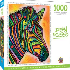 Пъзел Master Pieces от 1000 части - Зебра