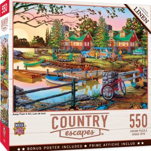 Пъзел Master Pieces от 550 части - Лято край езерото