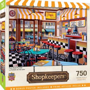 Пъзел Master Pieces от 750 части - Класическа американска вечеря