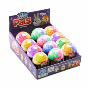 Пяна за моделиране с играчка - парти животинки - POP дисплей 12 броя