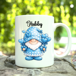 Alternative view of Чаши Wifey Hubby с гномчета – персонализиран комплект за двойки
