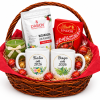 Луксозна мини подаръчна кошница Lindt за нови баба и дядо